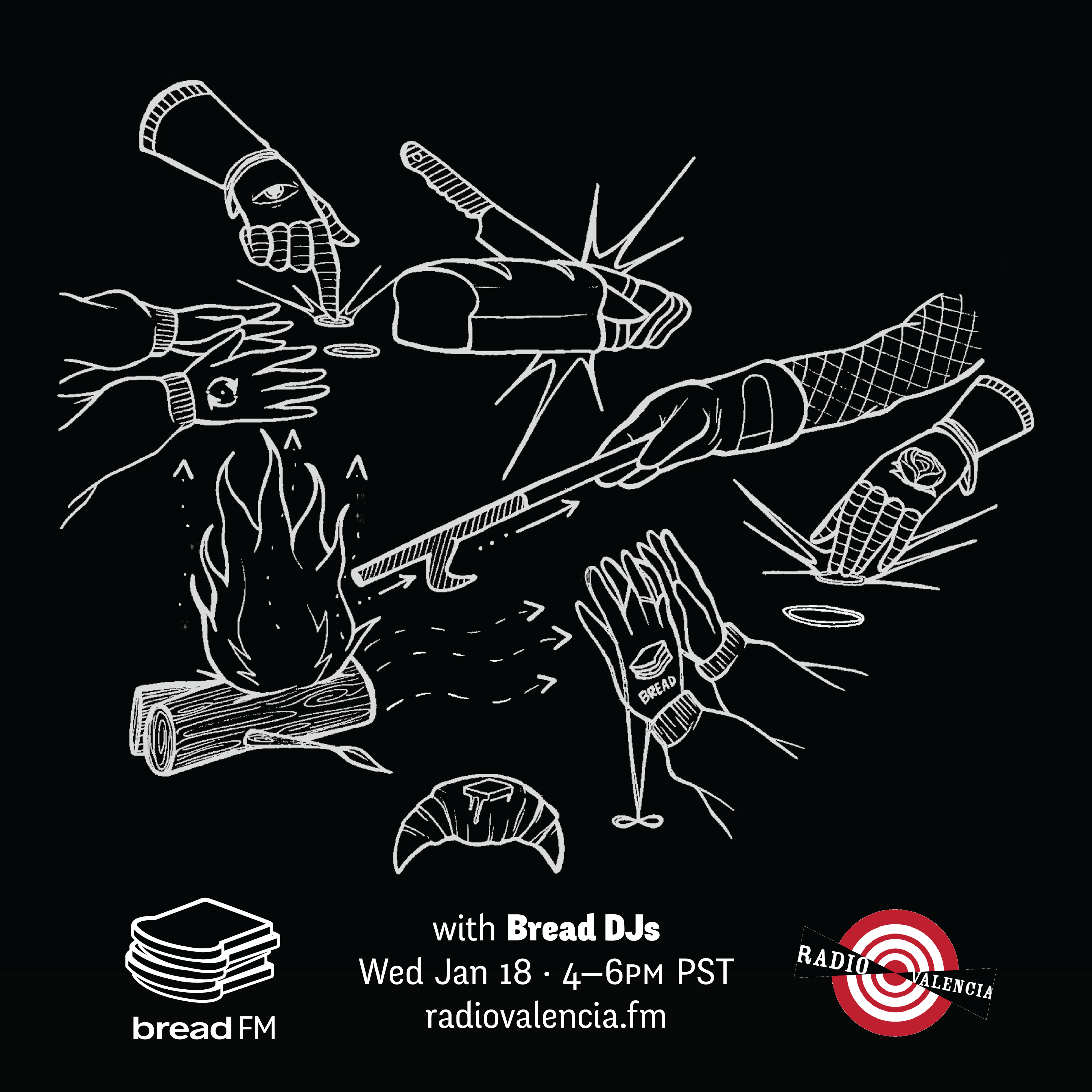 BREAD FM artwork for Wildkatz Bread DJs on April 19